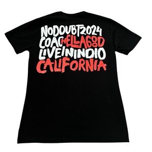 Official No Doubt Coachella 2024 Reunion Band Tee - Size M